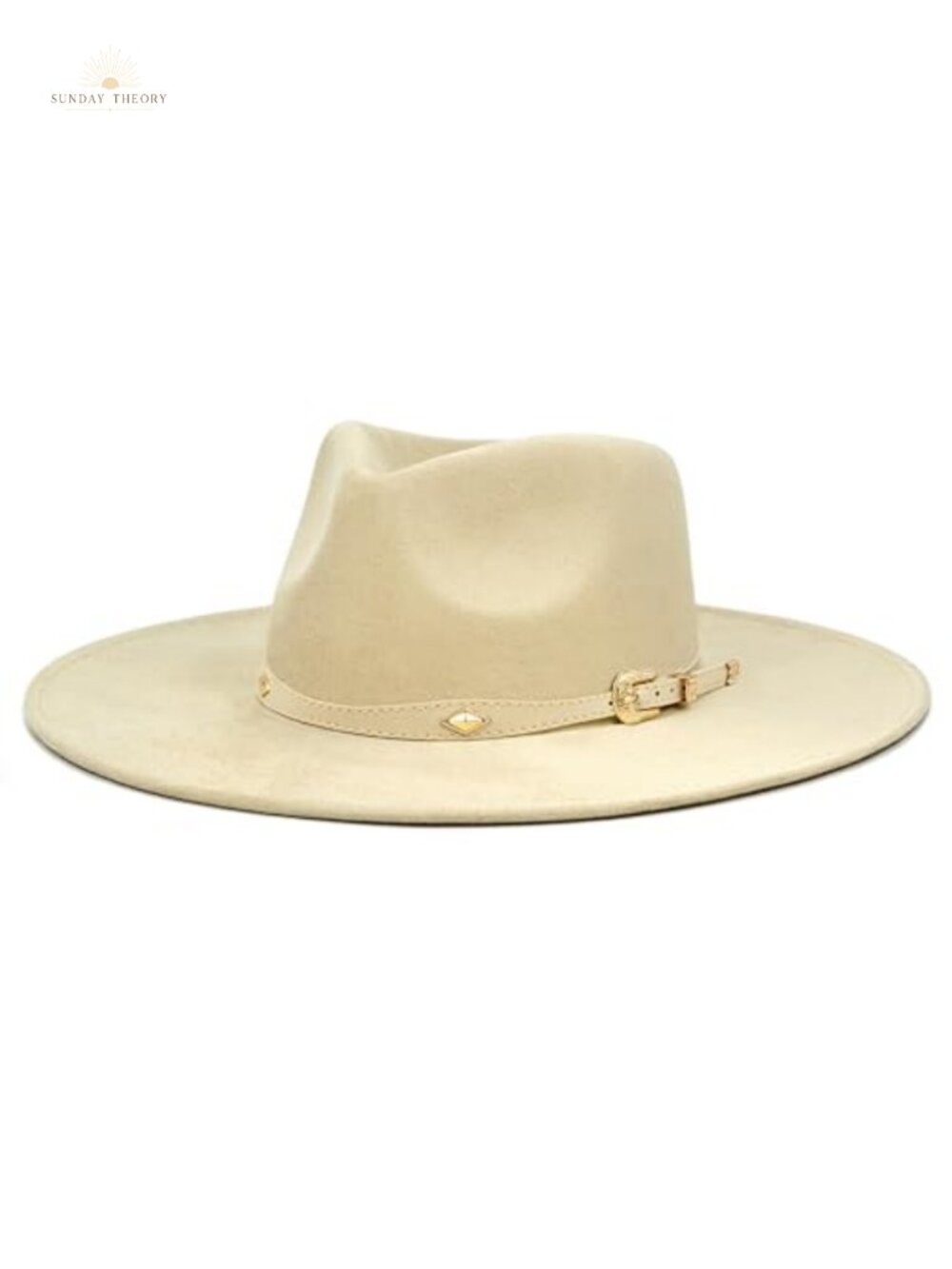 Felt Rancher Fedora Hat Wide Brim Women Men Vegan Suede